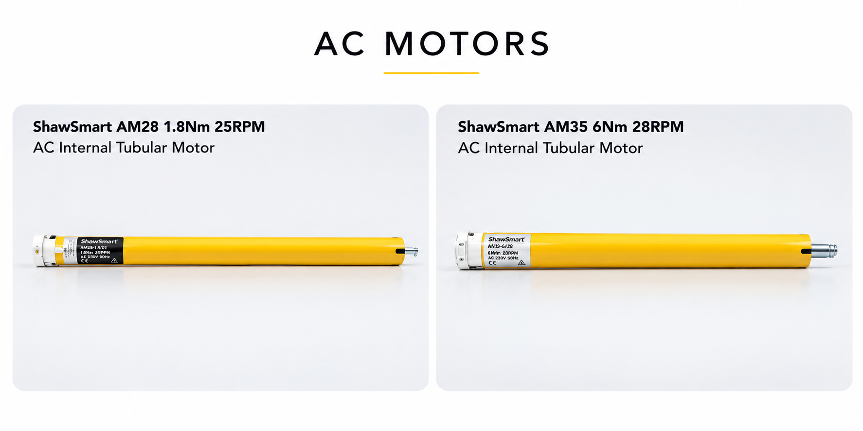 ShawSmart AC motors
